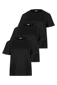 MELA Damen vegan Multipack T-Shirt Khira Schwarz