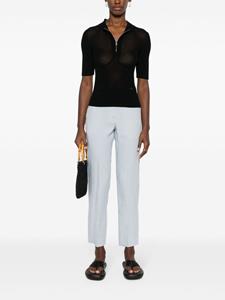 Paul Smith mid-rise tapered trousers - Blauw