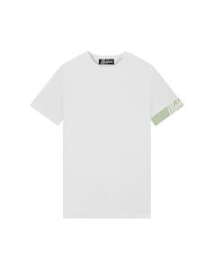Malelions Men Captain T-Shirt 2.0 | White/Green
