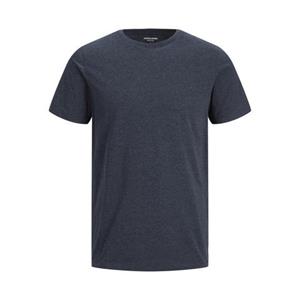 Jack & Jones Shirt met ronde hals JJEORGANIC MELANGE TEE SS O-NECK NOOS
