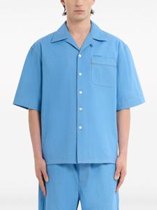Marni Katoenen overhemd met opgestikte zak - Blauw