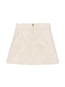faykids Fay Kids Gehaakte mini-rok - Beige
