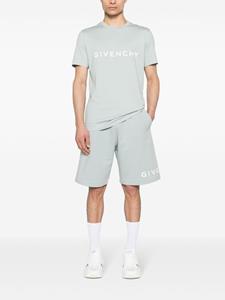 Givenchy T-shirt met logoprint - Blauw