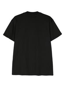 Lardini T-shirt met ronde hals - Zwart