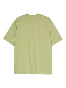 Comme Des Garçons Shirt T-shirt met logoprint - Groen