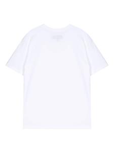 Rag & bone appliqué-detail cotton T-shirt - Wit