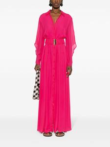 PINKO Maxi-jurk met geplooid detail - Roze