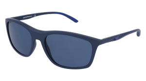 EMPORIO ARMANI EA4179 Mannen Zonnebril, dark blauw mat