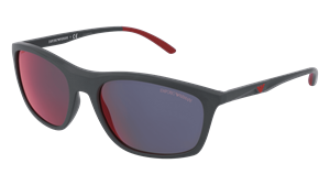 EMPORIO ARMANI EA4179 Mannen Zonnebril, Grey matt
