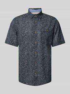 Tom Tailor Printed cotton linen shirt