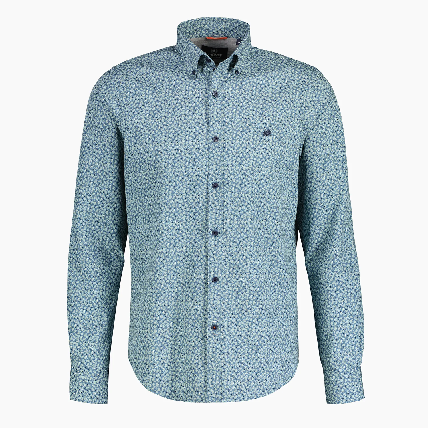 Lerros Heren overhemd 2291111 613 light frosted mint