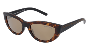 MICHAEL KORS MK2160 RIO Vrouwen Zonnebril, Havana transparent