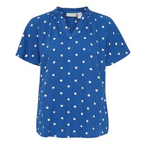 Fransa Blouse 20613491 beaucoup blue