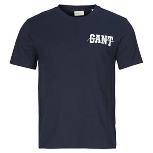 Gant T-shirt Korte Mouw  ARCH SCRIPT SS T-SHIRT