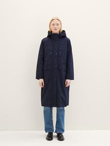 TOM TAILOR Denim Regenjacke, mit Kapuze