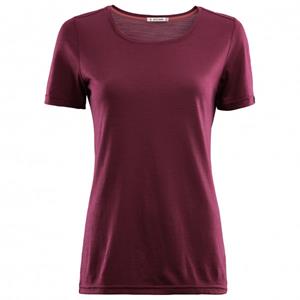 Aclima  Women's LightWool - T-shirt, rood