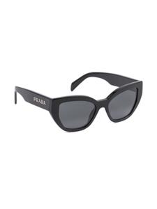 Prada Eyewear Zonnebril met cat-eye montuur - Zwart