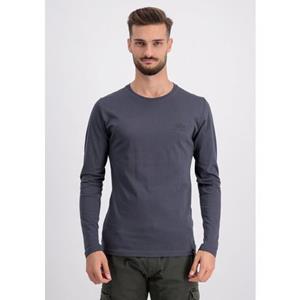 Alpha Industries Longsleeve  Men - Longsleeves Back Print Heavy LS