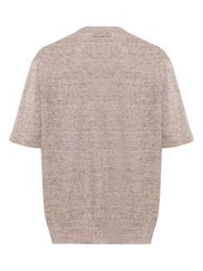 Vivienne Westwood mélange-effect linen T-shirt - Beige