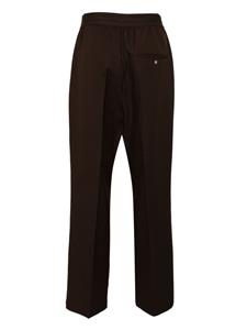 Stockholm Surfboard Club pressed-crease straight trousers - Bruin