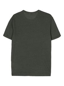 Boglioli linen jersey T-shirt - Groen