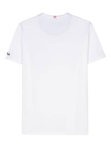 MC2 Saint Barth Blanche contrast-pocket T-shirt - Wit