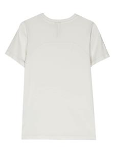 ENTIRE STUDIOS Cropped T-shirt met ronde hals - Beige