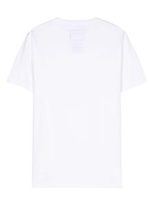 Maharishi logo-print cotton T-shirt - Wit