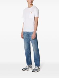Valentino Garavani Katoenen T-shirt met logoplakkaat - Wit