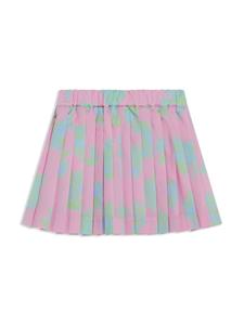 versacekids Versace Kids Mini-rok met roosprint - Roze