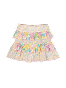 MARLO Amalia gelaagde rok met bloemenprint - Veelkleurig