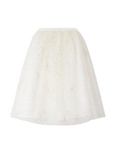 Bonpoint Tulen midi-rok - Wit