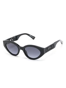 Moschino Eyewear oval-frame sunglasses - Zwart
