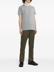 Fred Perry embroidered-logo cotton t-shirt - Grijs