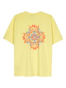 BLUEMARBLE UOLucky logo-print T-shirt - Geel