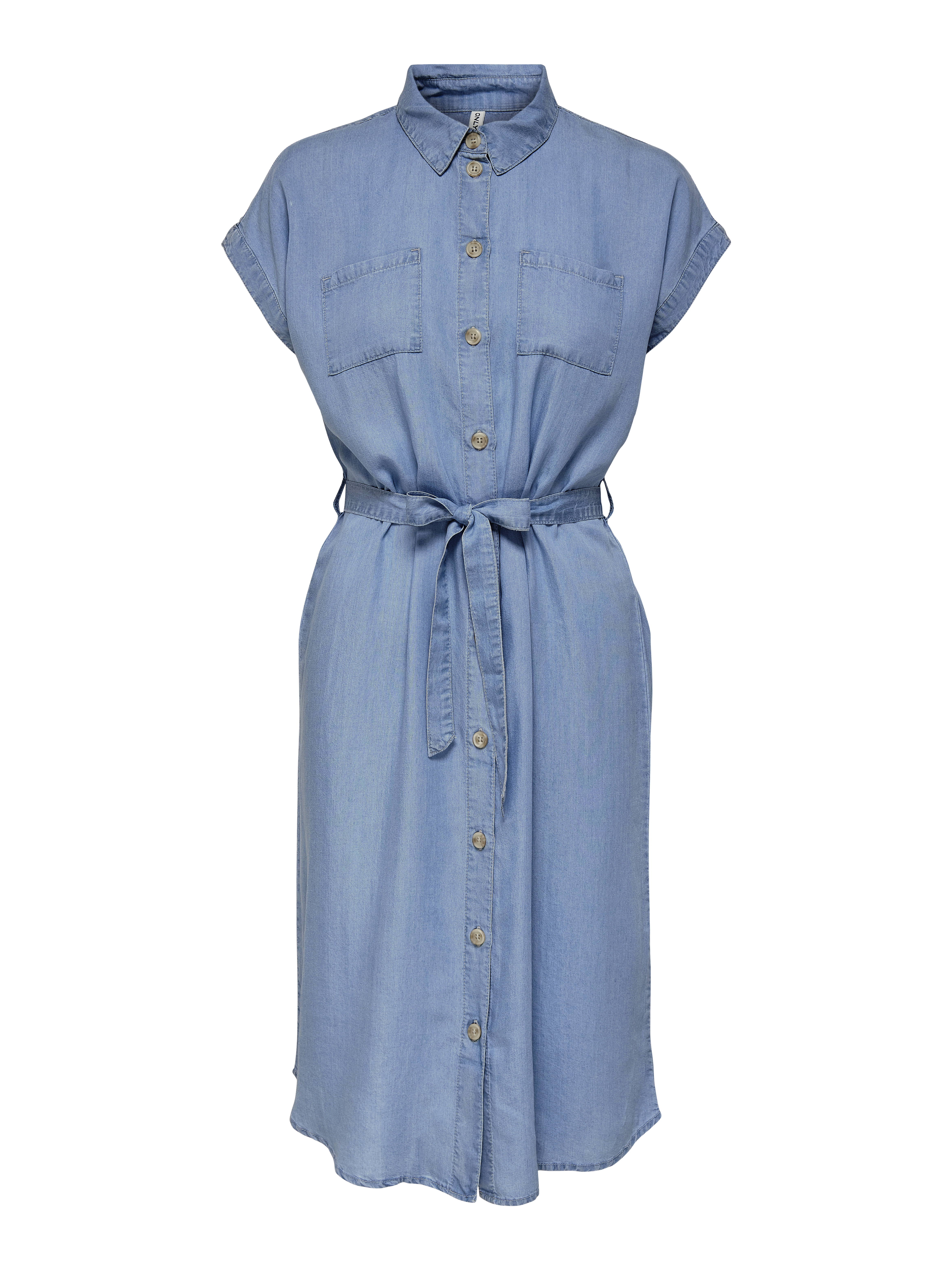Only Jeans jurk ONLPEMA HANNOVER SS DNM SH DRESS