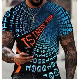 HerSight Casual Men 3D Printed T Shirt O Neck Short Sleeve Tops Streetwear Clothes Male Summer Outfit Tee Sportwear T Shirts