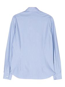 Fedeli striped jersey shirt - Blauw