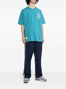 CHOCOOLATE Katoenen T-shirt met print - Blauw