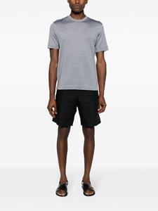 Zegna crew-neck cotton-blend T-shirt - Grijs