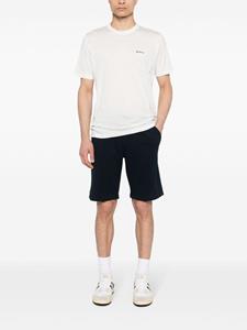 Kiton embroidered-logo cotton T-shirt - Wit