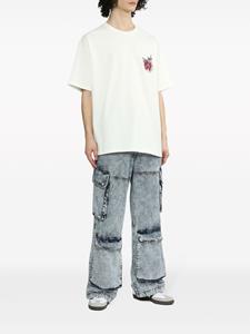 FIVE CM Katoenen T-shirt met print - Wit
