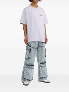FIVE CM Katoenen T-shirt met grafische print - Paars