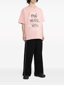 FIVE CM T-shirt met tekst - Roze
