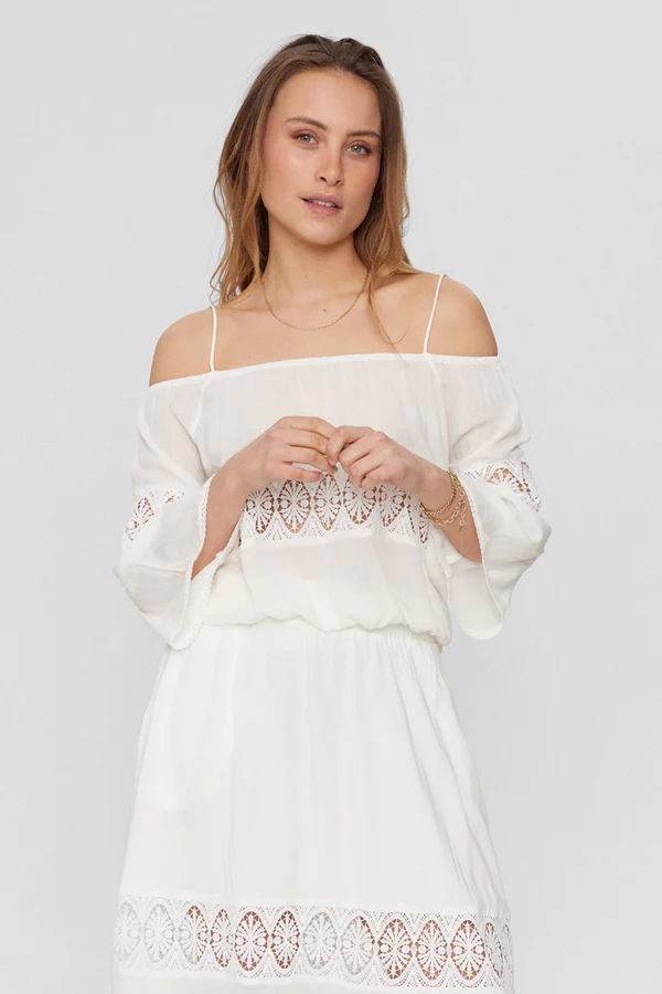 Nümph Numph nugaia shirt 704315 bright white