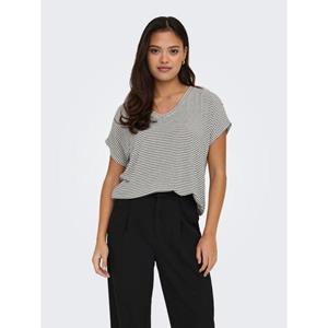 ONLY Kurzarmshirt "ONLTINE S/S V-NECK TOP JRS"