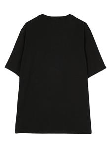 Maharishi Dragon-embroidered cotton T-shirt - Zwart