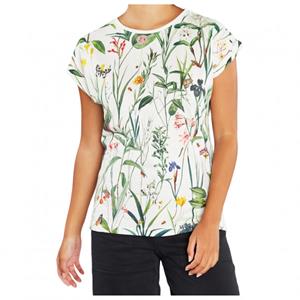 DEDICATED - Women's T-Shirt Visby Flower Field - T-shirt, wit