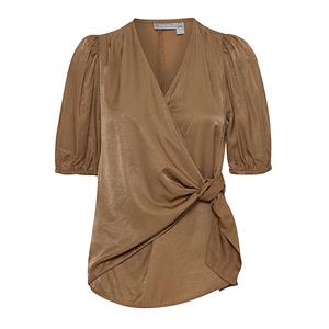 Fransa Blouse 20613954 otter