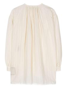 Uma Wang Tillie cotton blouse - Beige